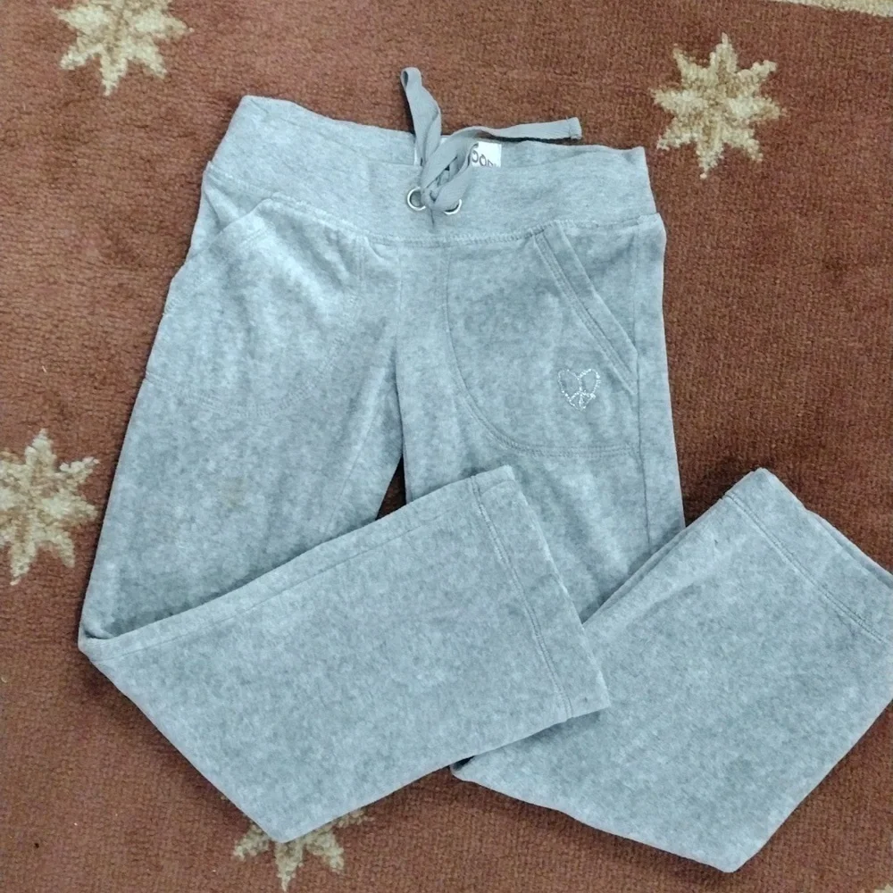 Ruby Moon Grey Girl's kids' 2-piece Matching set, Back to School w/ Pockets, S-4